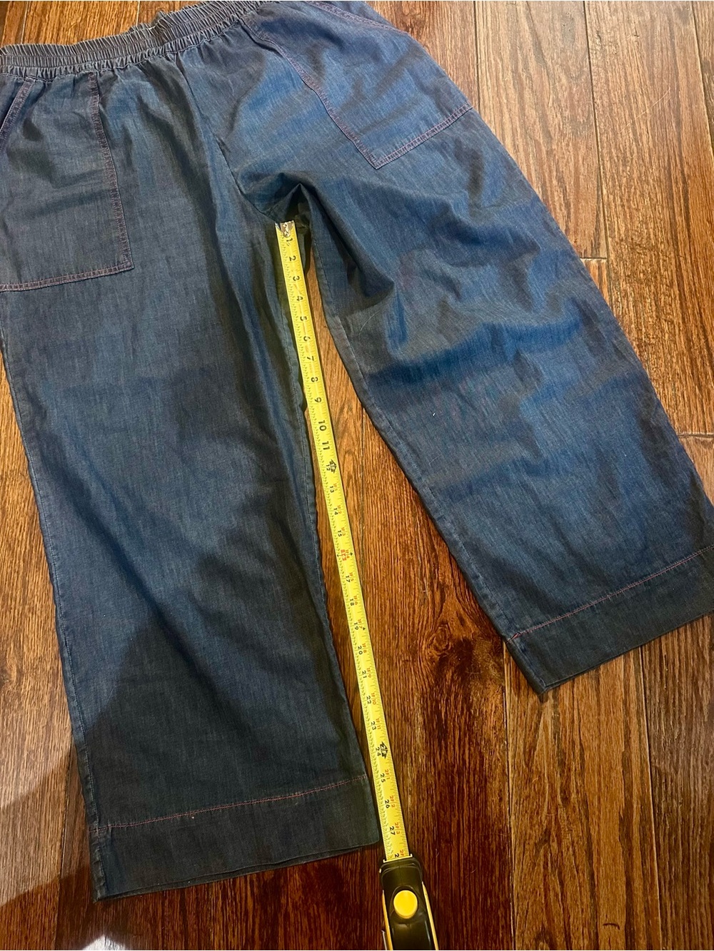 Kardes Loungewear set in Chambray- top/jacket and pants! - Picture 13 of 14